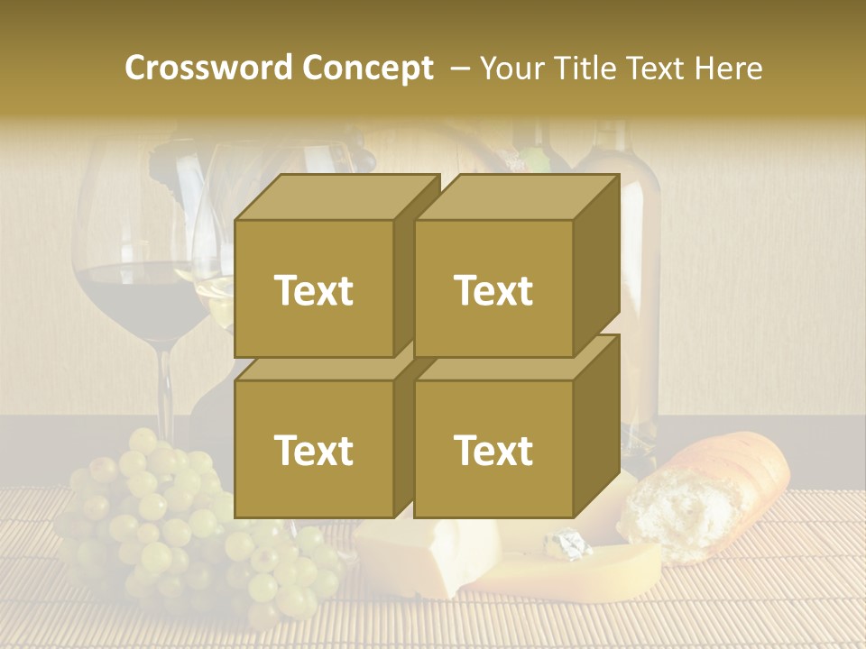 Beverage Luxury Yellow PowerPoint Template