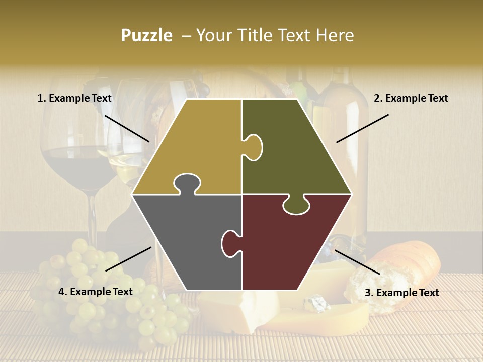 Beverage Luxury Yellow PowerPoint Template