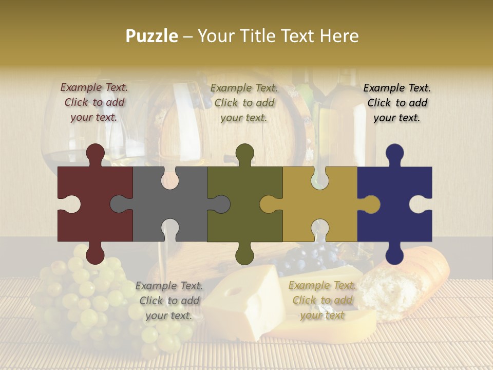 Beverage Luxury Yellow PowerPoint Template