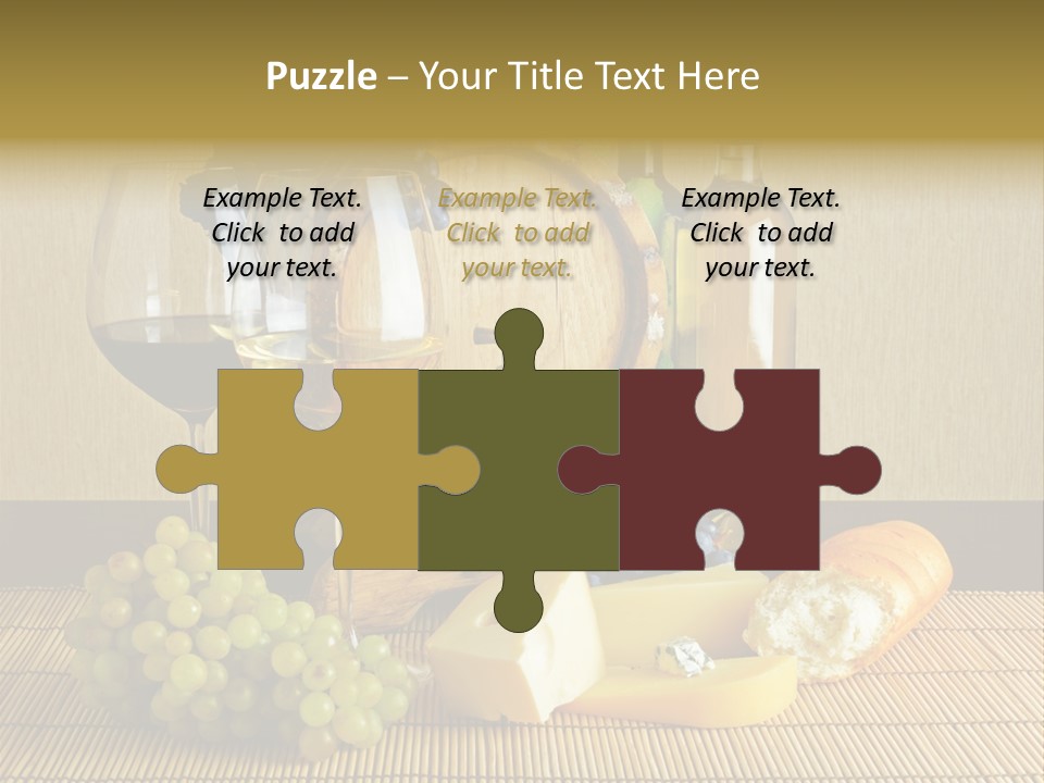 Beverage Luxury Yellow PowerPoint Template