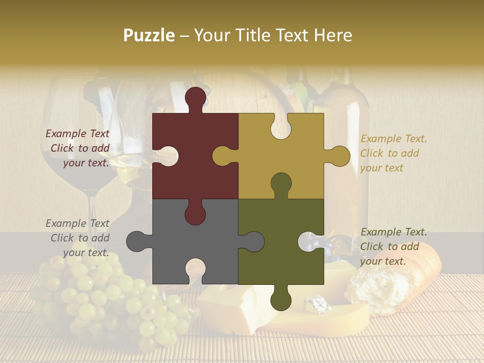 Beverage Luxury Yellow PowerPoint Template