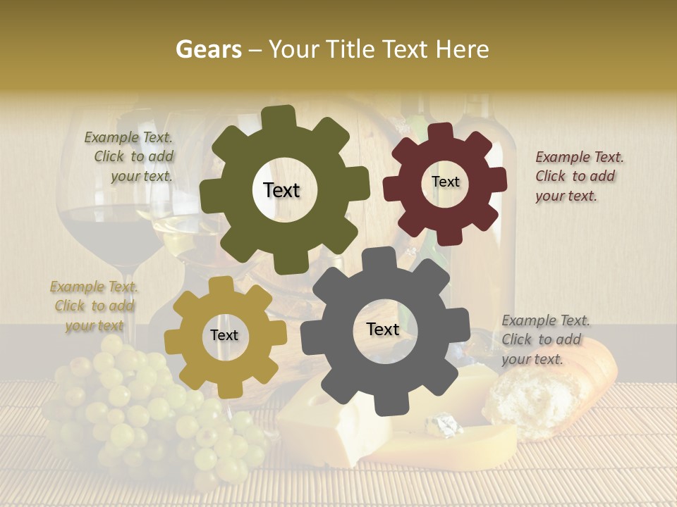 Beverage Luxury Yellow PowerPoint Template