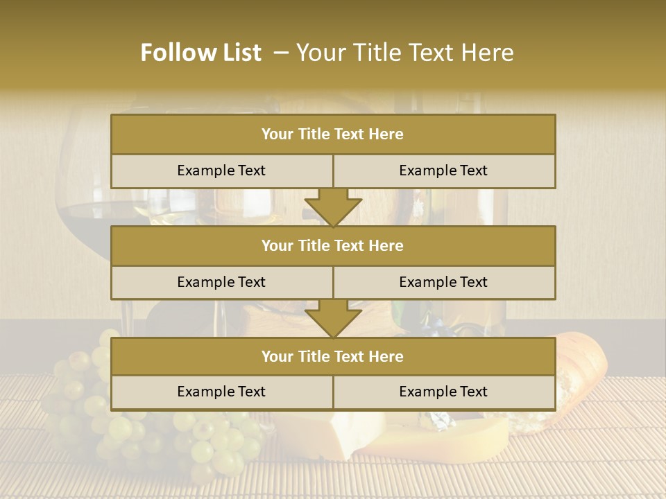 Beverage Luxury Yellow PowerPoint Template