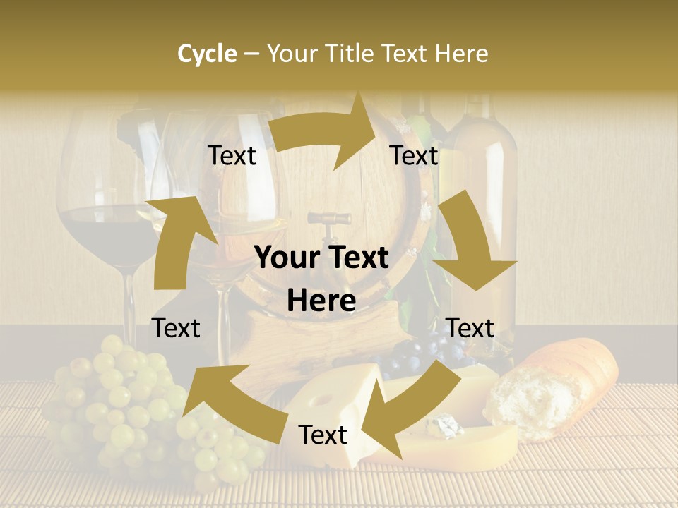 Beverage Luxury Yellow PowerPoint Template