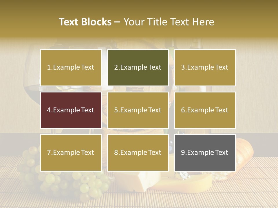 Beverage Luxury Yellow PowerPoint Template