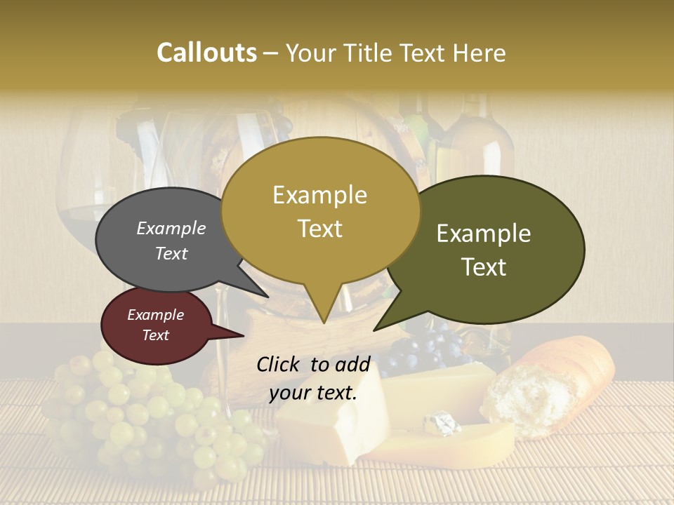 Beverage Luxury Yellow PowerPoint Template