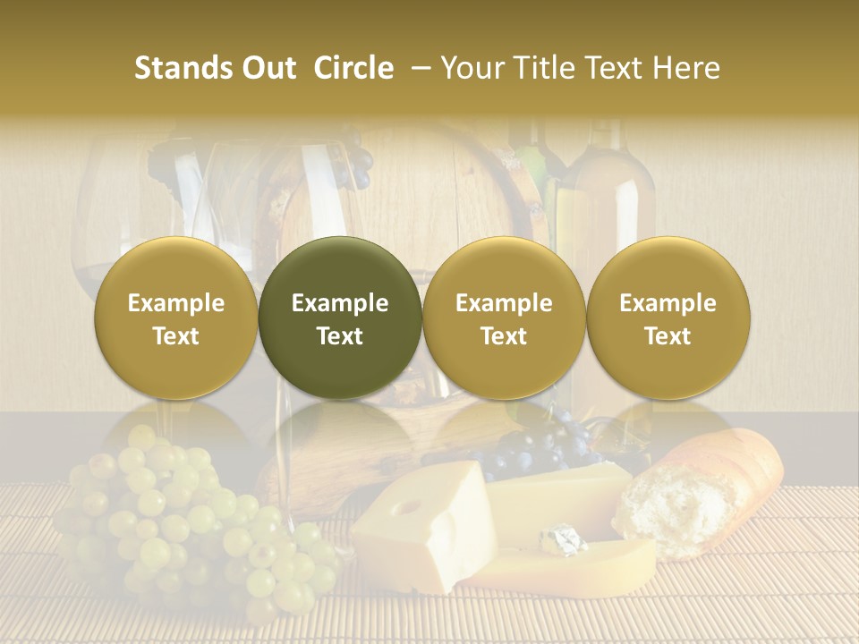 Beverage Luxury Yellow PowerPoint Template