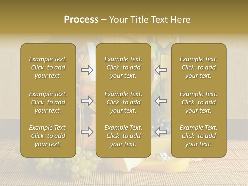 Beverage Luxury Yellow PowerPoint Template