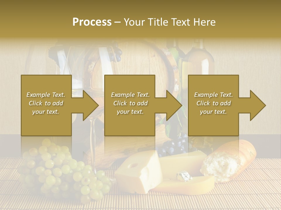 Beverage Luxury Yellow PowerPoint Template