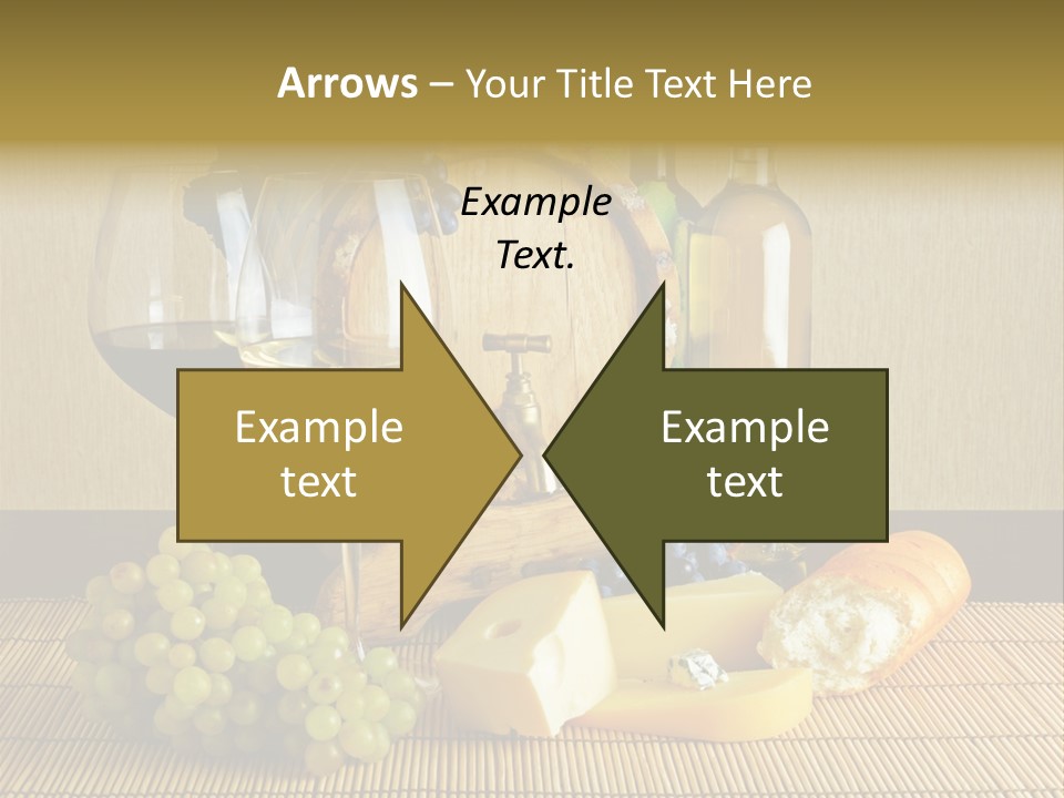 Beverage Luxury Yellow PowerPoint Template