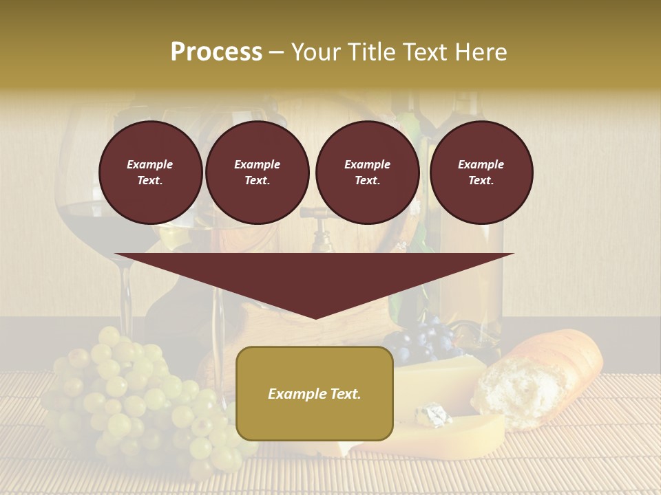 Beverage Luxury Yellow PowerPoint Template