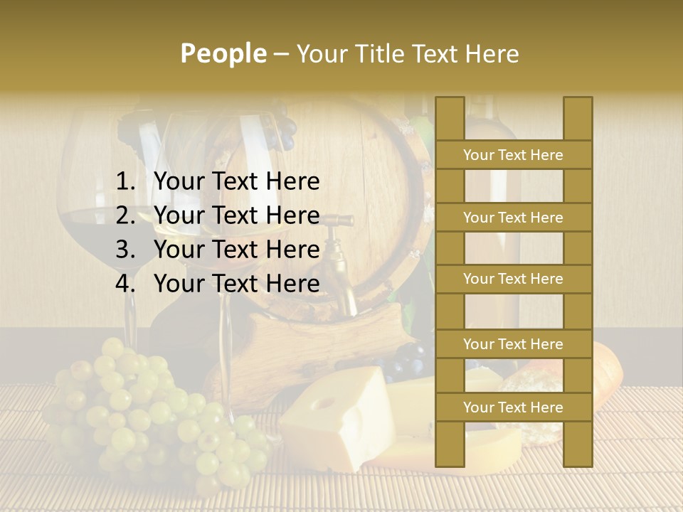 Beverage Luxury Yellow PowerPoint Template