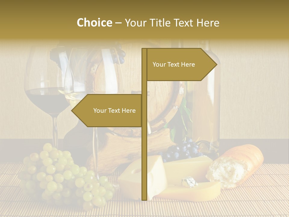 Beverage Luxury Yellow PowerPoint Template