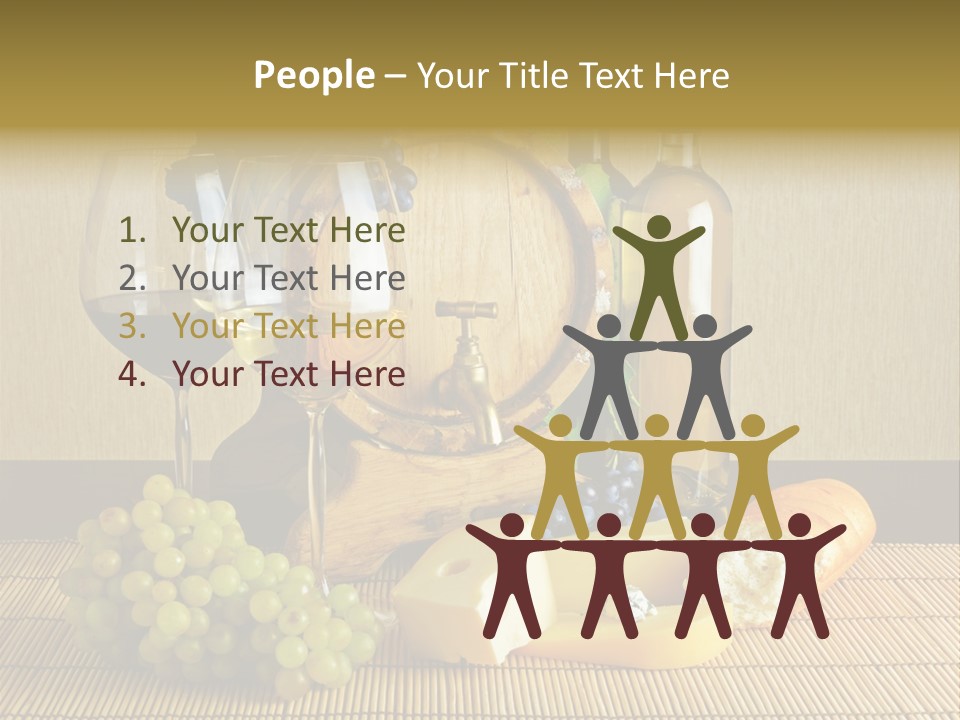 Beverage Luxury Yellow PowerPoint Template