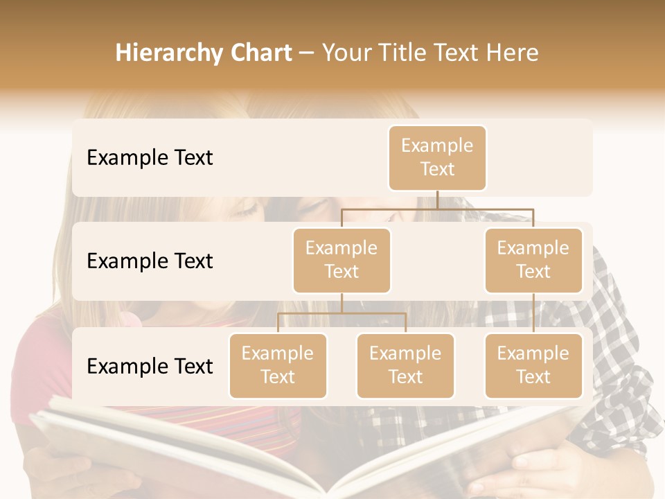 Girl Female Copyspace PowerPoint Template