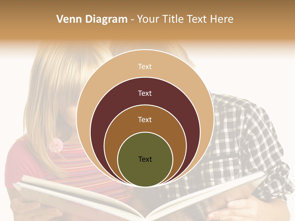 Girl Female Copyspace PowerPoint Template