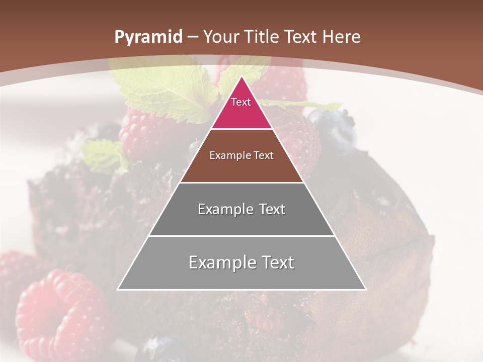 Raspberry Blackberry Fruit PowerPoint Template