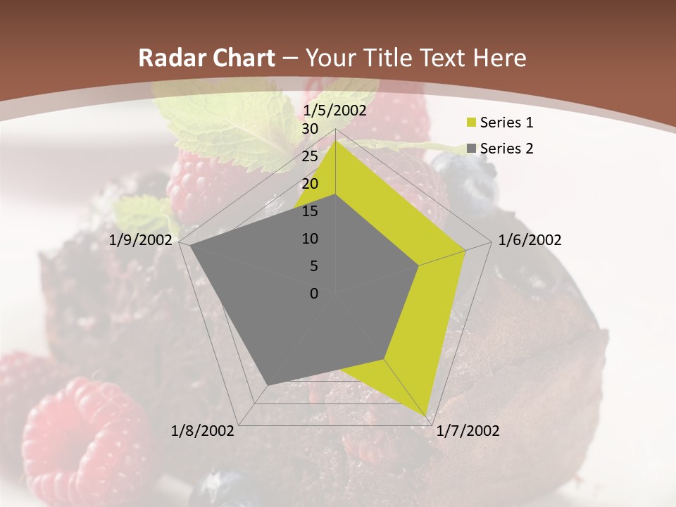 Raspberry Blackberry Fruit PowerPoint Template