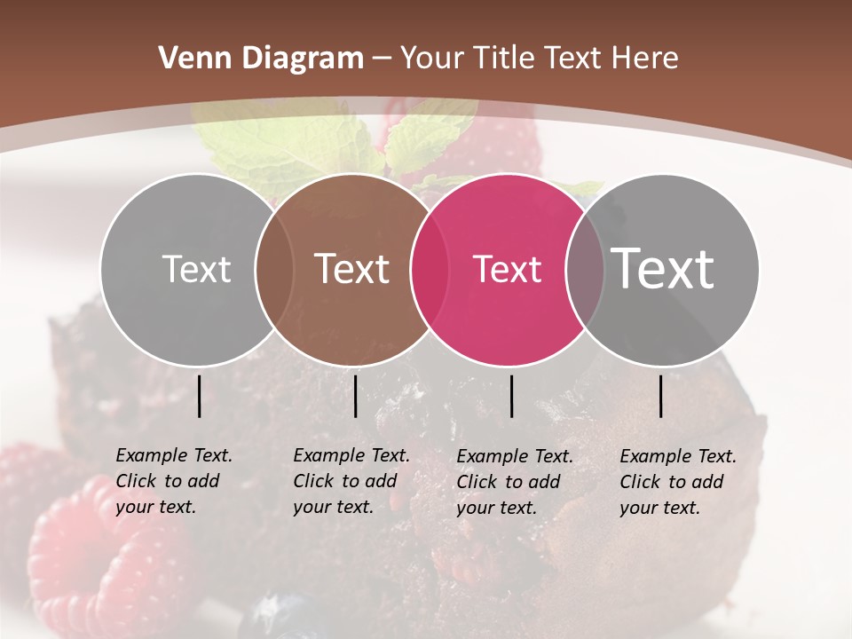 Raspberry Blackberry Fruit PowerPoint Template
