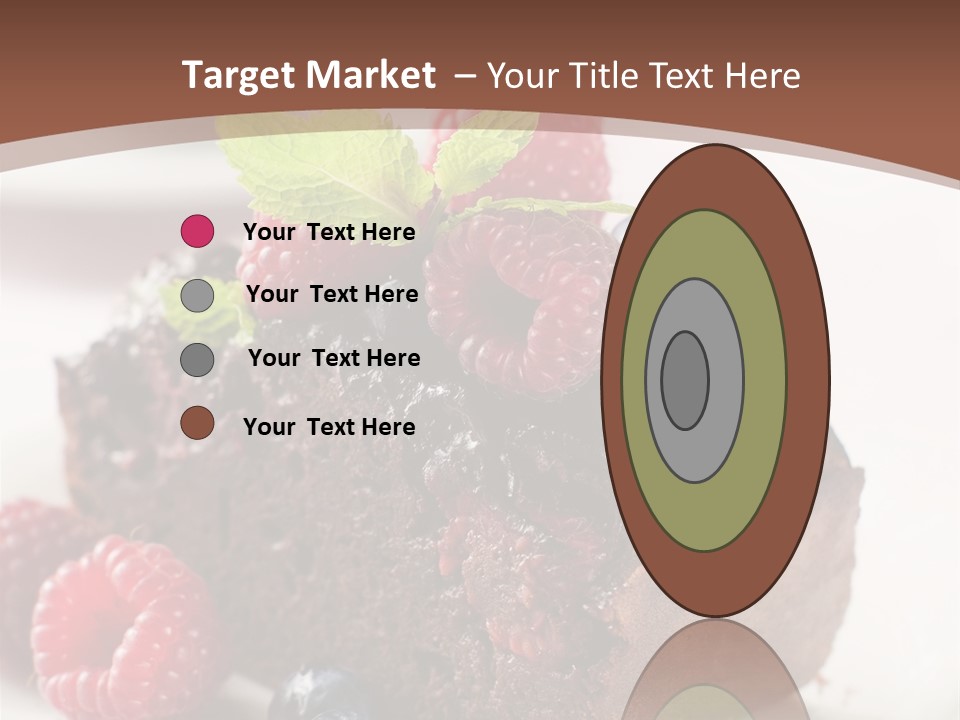 Raspberry Blackberry Fruit PowerPoint Template