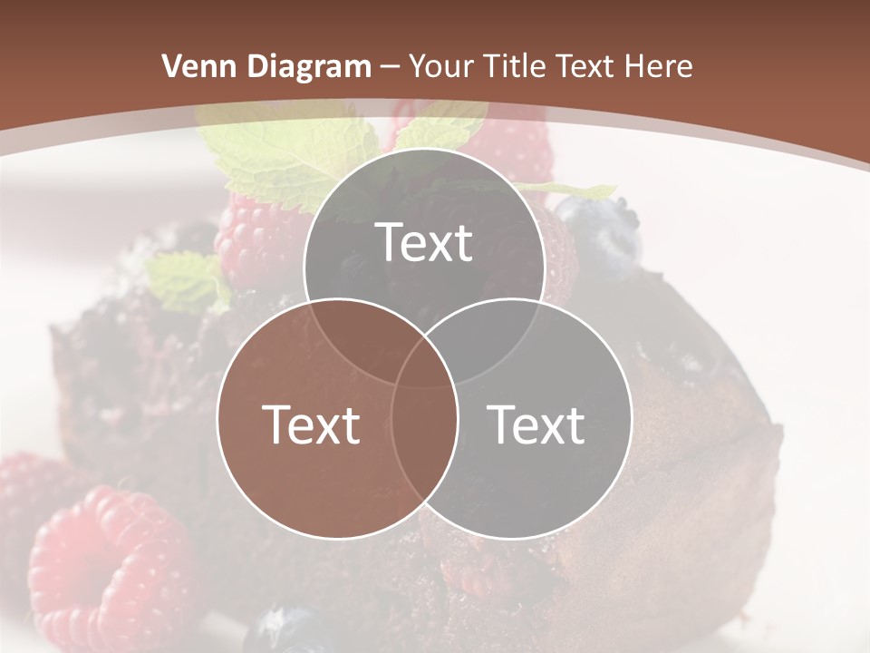 Raspberry Blackberry Fruit PowerPoint Template
