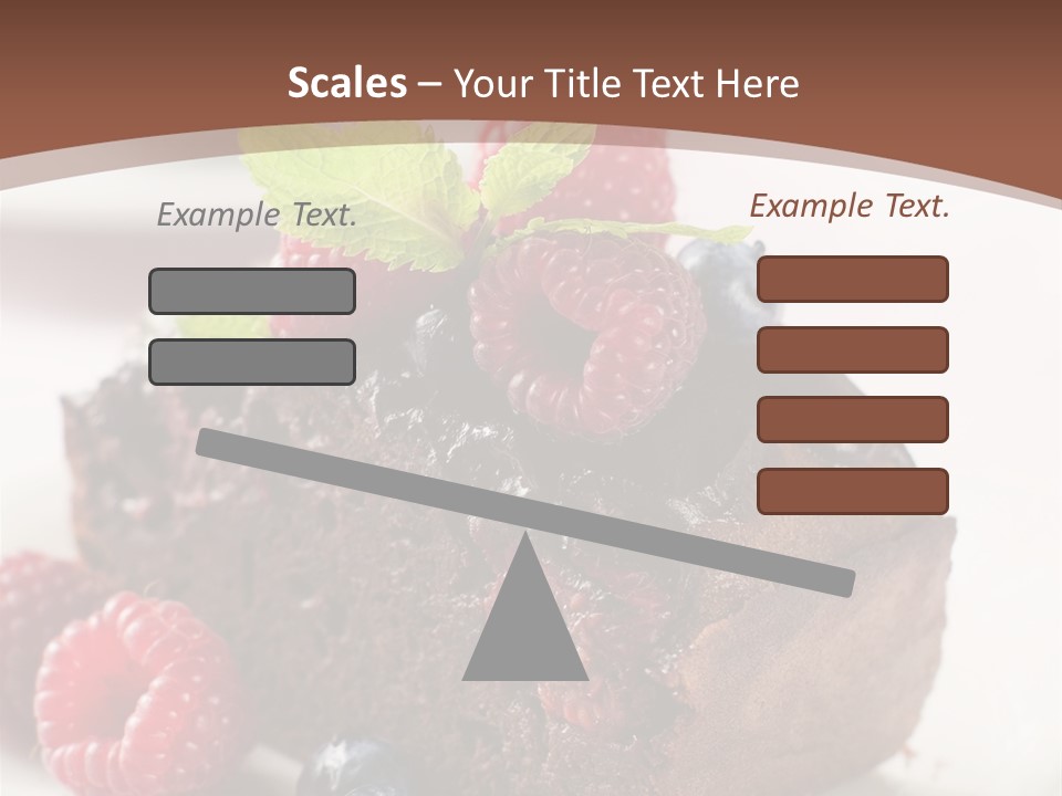 Raspberry Blackberry Fruit PowerPoint Template