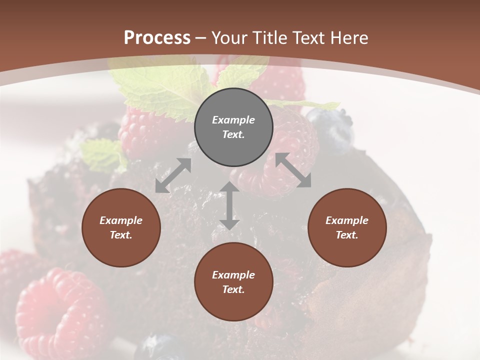 Raspberry Blackberry Fruit PowerPoint Template