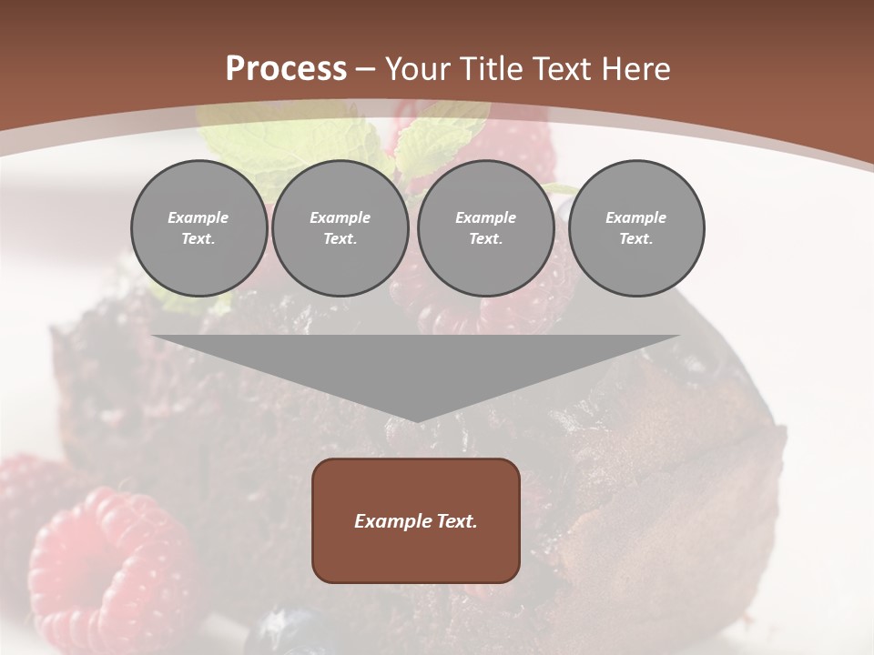 Raspberry Blackberry Fruit PowerPoint Template