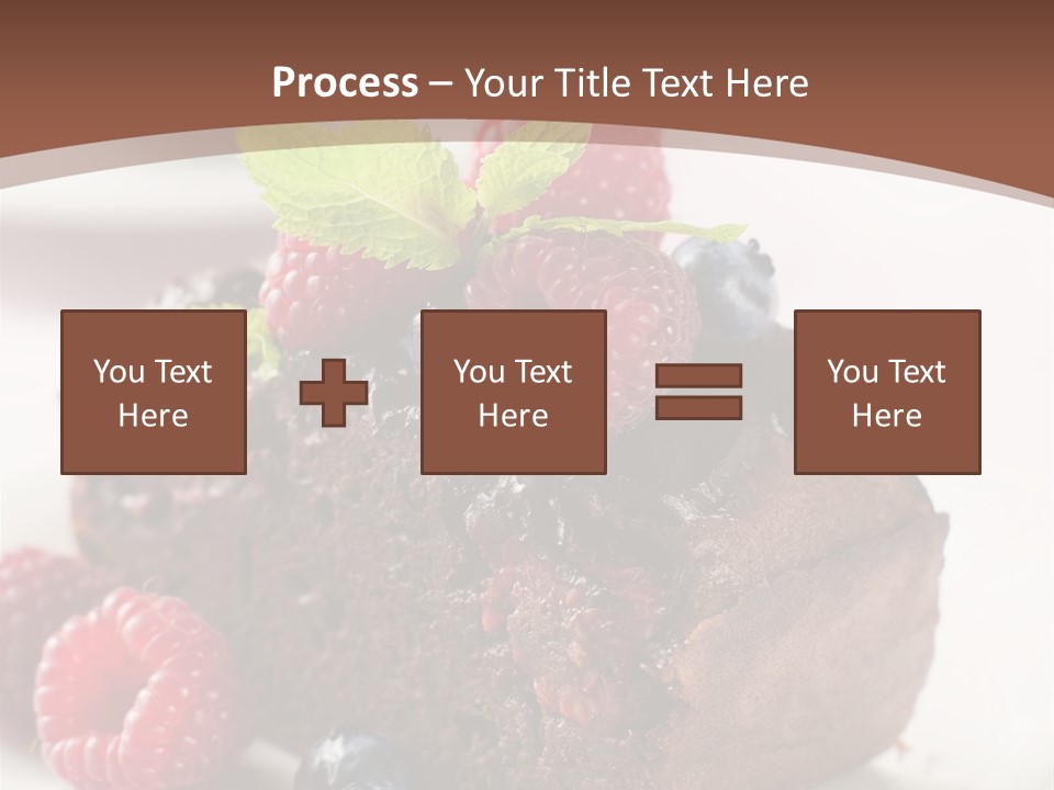 Raspberry Blackberry Fruit PowerPoint Template
