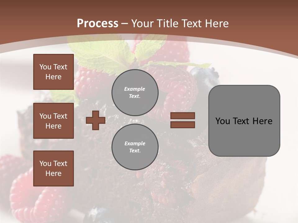 Raspberry Blackberry Fruit PowerPoint Template