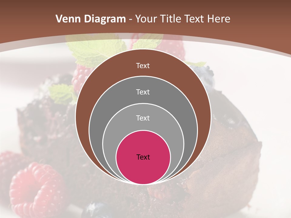 Raspberry Blackberry Fruit PowerPoint Template