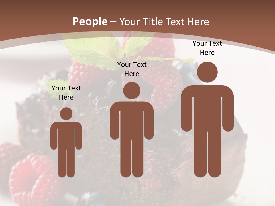 Raspberry Blackberry Fruit PowerPoint Template