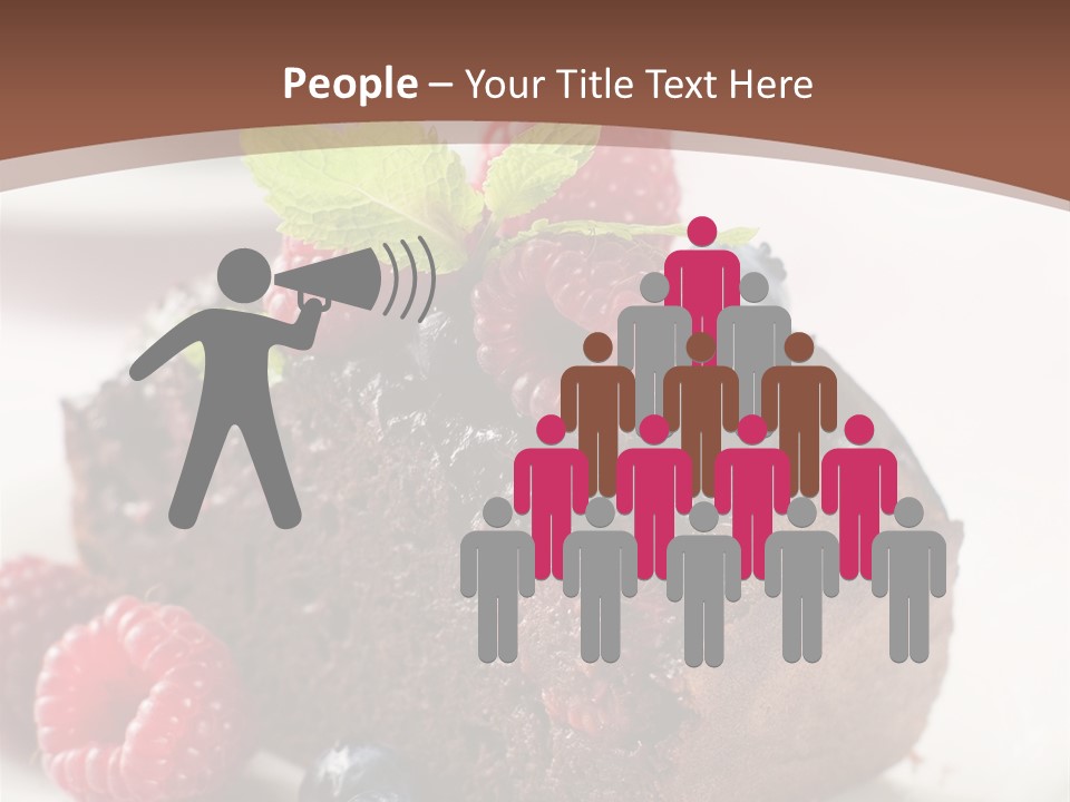 Raspberry Blackberry Fruit PowerPoint Template