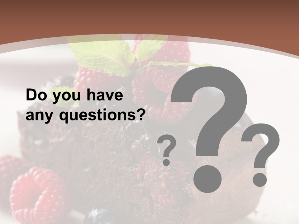 Raspberry Blackberry Fruit PowerPoint Template