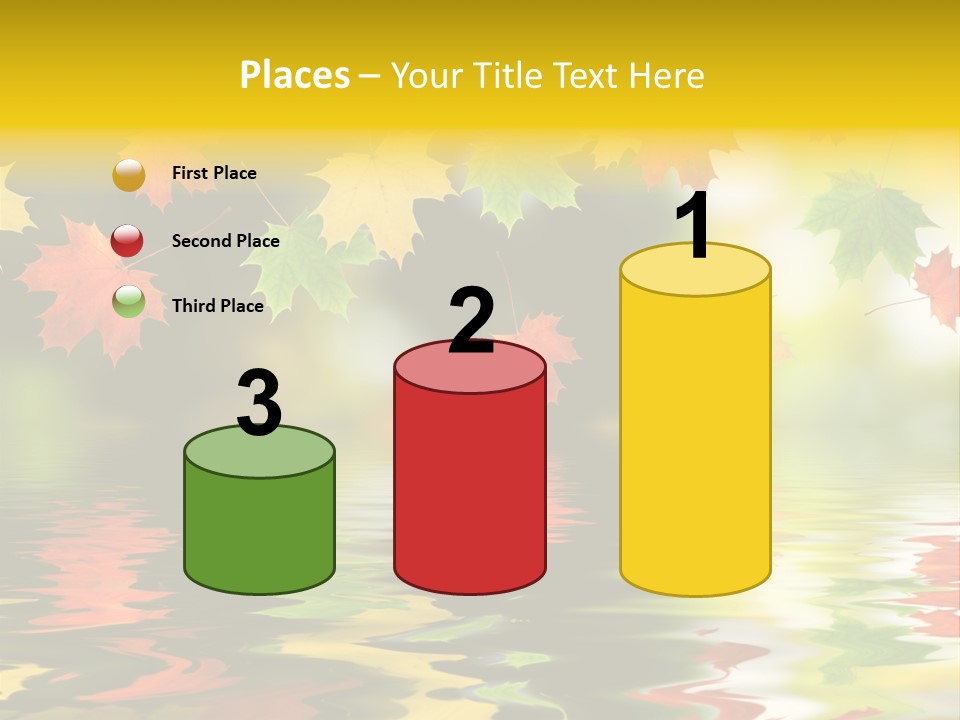 Flora Object Collage PowerPoint Template