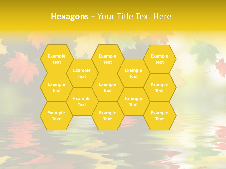 Flora Object Collage PowerPoint Template