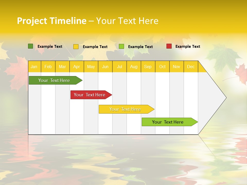 Flora Object Collage PowerPoint Template