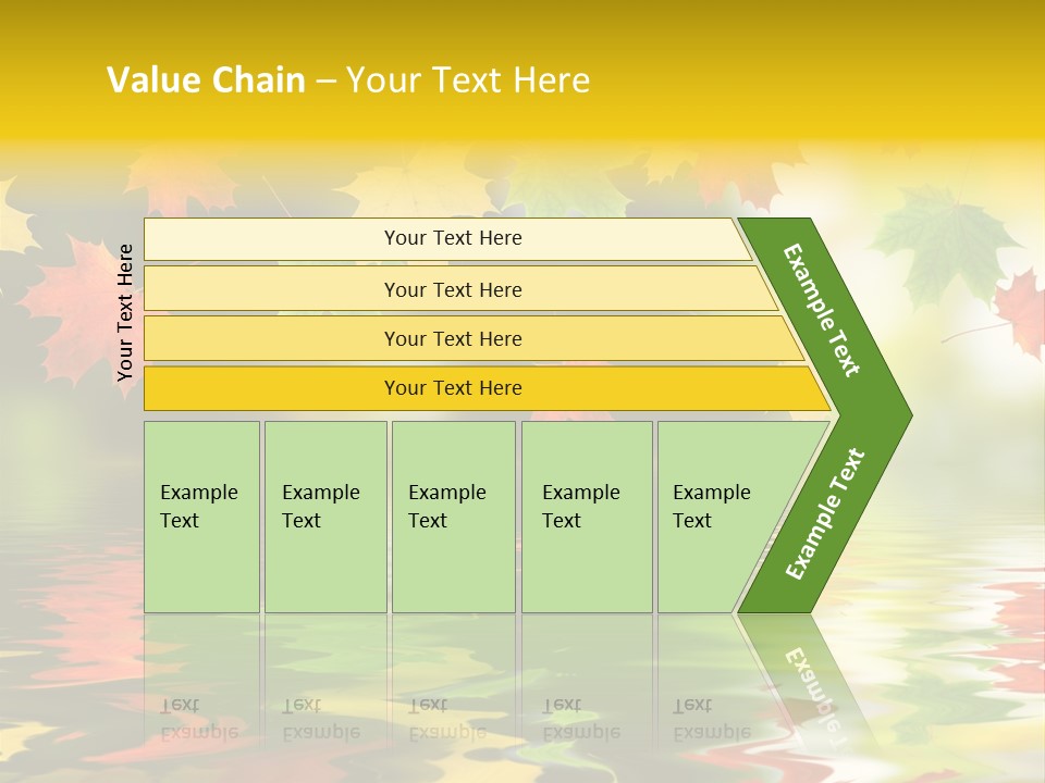 Flora Object Collage PowerPoint Template