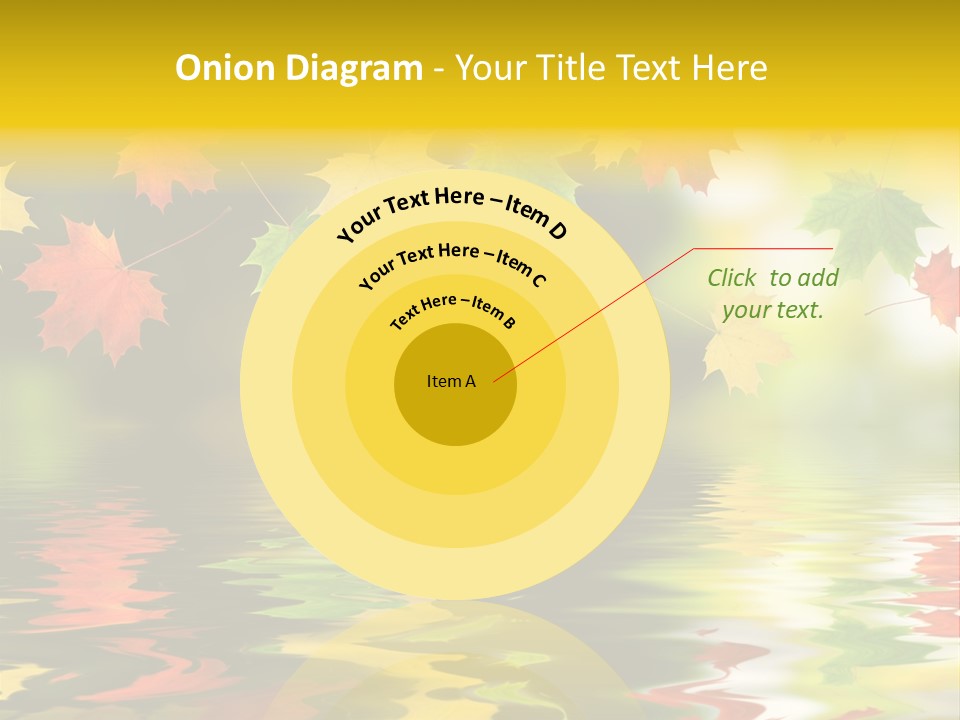 Flora Object Collage PowerPoint Template