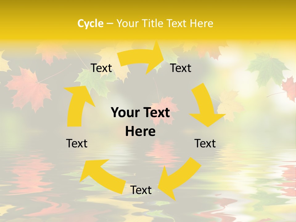 Flora Object Collage PowerPoint Template