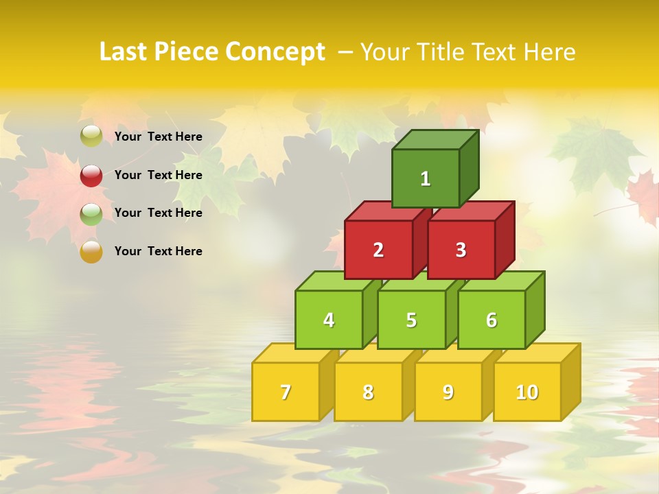 Flora Object Collage PowerPoint Template