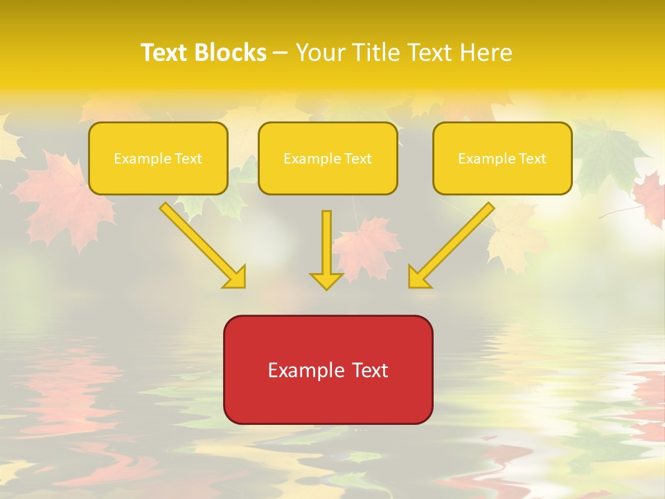 Flora Object Collage PowerPoint Template