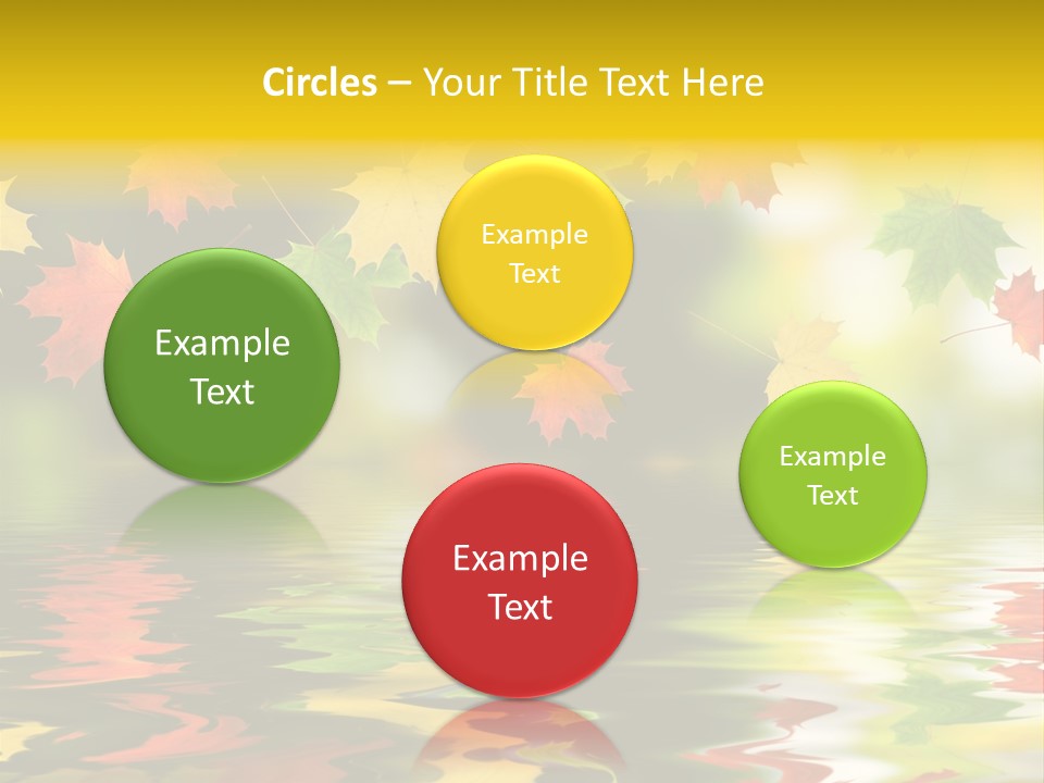 Flora Object Collage PowerPoint Template