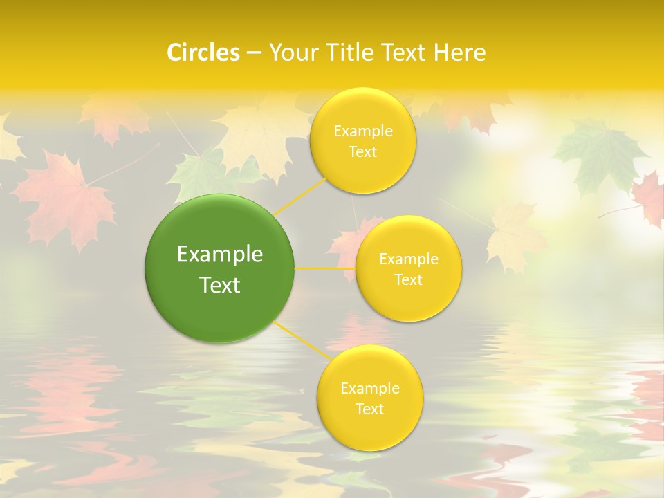 Flora Object Collage PowerPoint Template