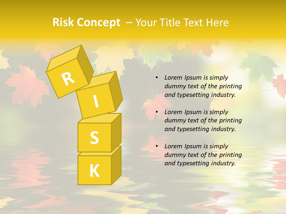 Flora Object Collage PowerPoint Template