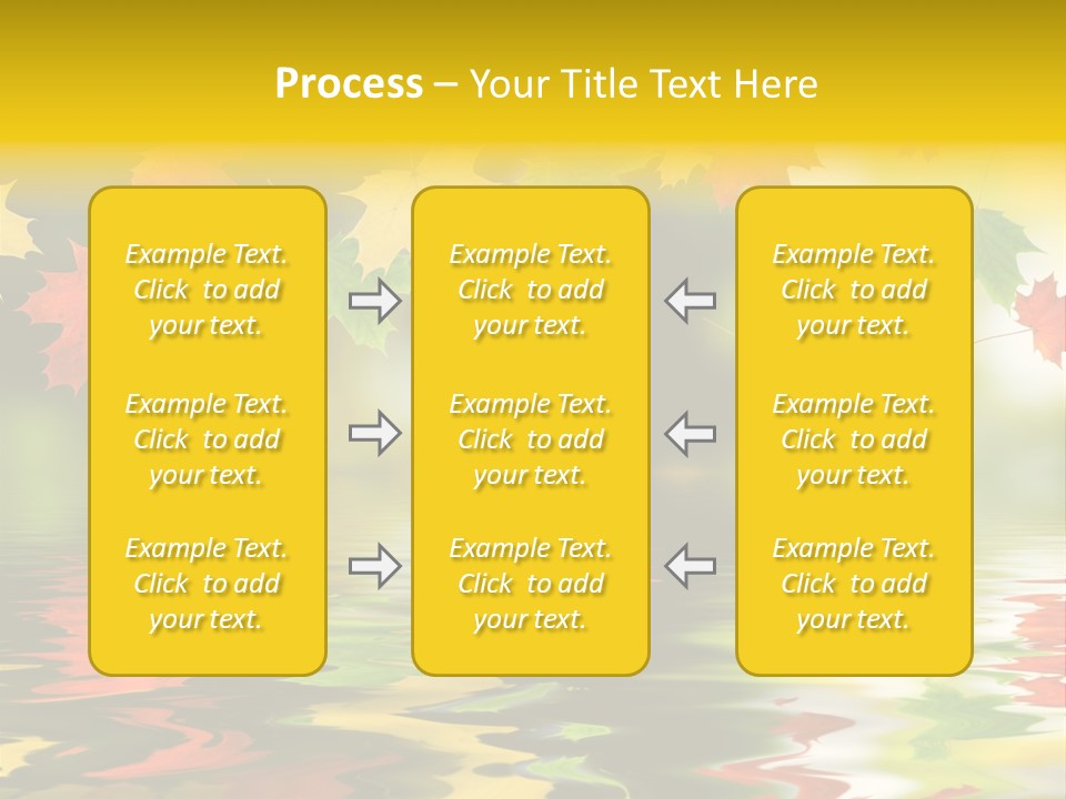 Flora Object Collage PowerPoint Template