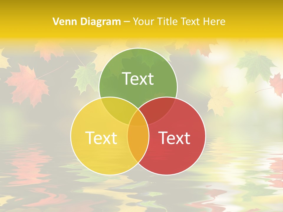 Flora Object Collage PowerPoint Template