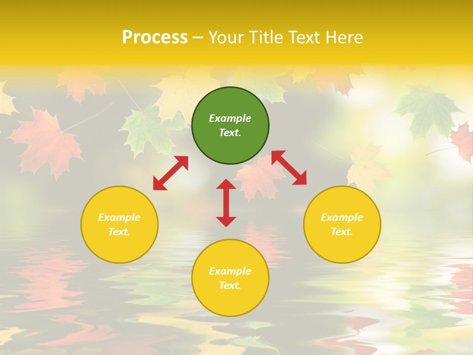 Flora Object Collage PowerPoint Template