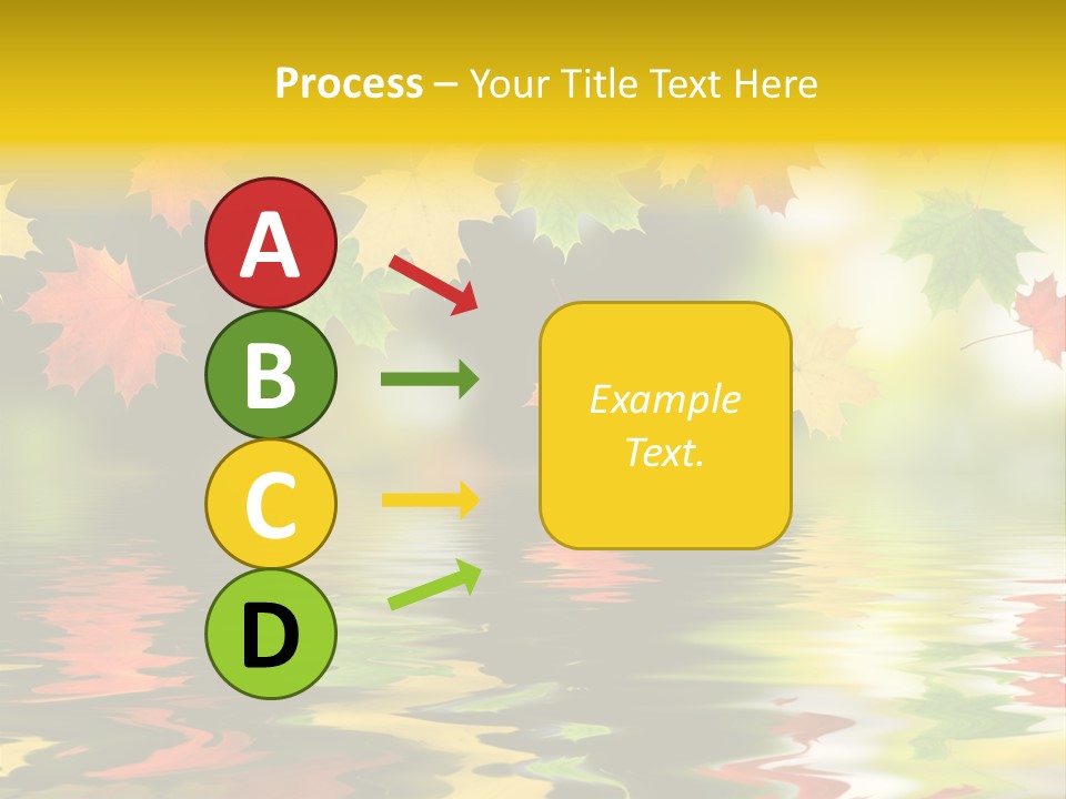 Flora Object Collage PowerPoint Template