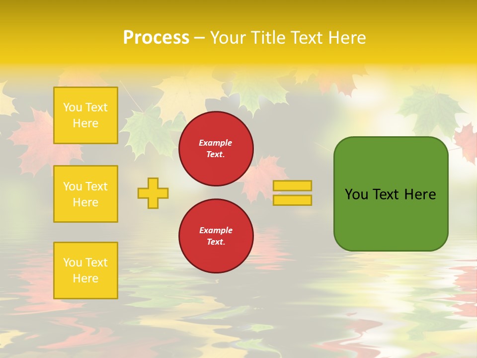 Flora Object Collage PowerPoint Template